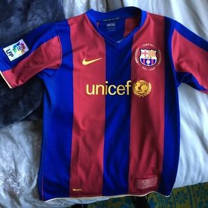 Barcelona team jersey